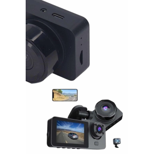 Dvr Araç İçi Kamera Hareket Algılayabilen 1080p Carplay Video Kaydedici