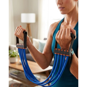 Egzersiz Lastiği Çok Yönlü Spor Bandı Kol Bacak Karın Çalıştırıcı