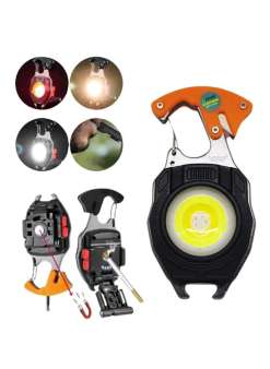 El Feneri Led Anahtarlık Çok Fonksiyonlu Mini Çakmak Özellikli