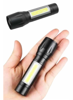 El Feneri Uzun Menzilli Usb Şarj Edilebilir Kamp Lambası