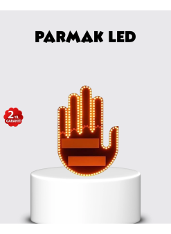 El Hareketiyle Kontrol Edilen 176 Led Amber Güvenlik Lambası