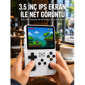 El Tipi Oyun Konsolu 3.5 İnç Hd Ekran Ve Hafıza Kartı Destekli Yeni Nesil