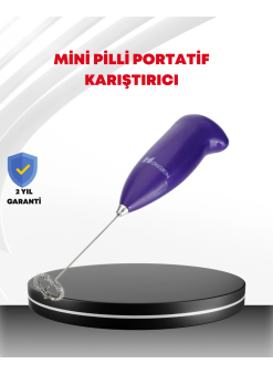 El Tipi Pratik Mikser – Kahve, Süt, Bebek Maması Ve Yumurta Çırpıcı