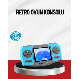 El Tipi Retro Oyun Konsolu Çocuklara Özel Portatif Oyun Makinesi