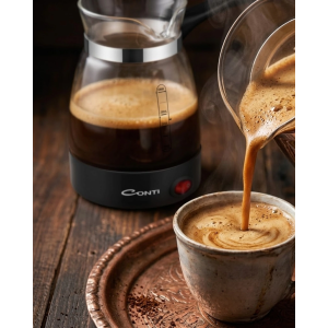 Elektrikli Cam Türk Kahvesi Makinesi 0.5 Litre 650w Kahve Yapma Makinesi