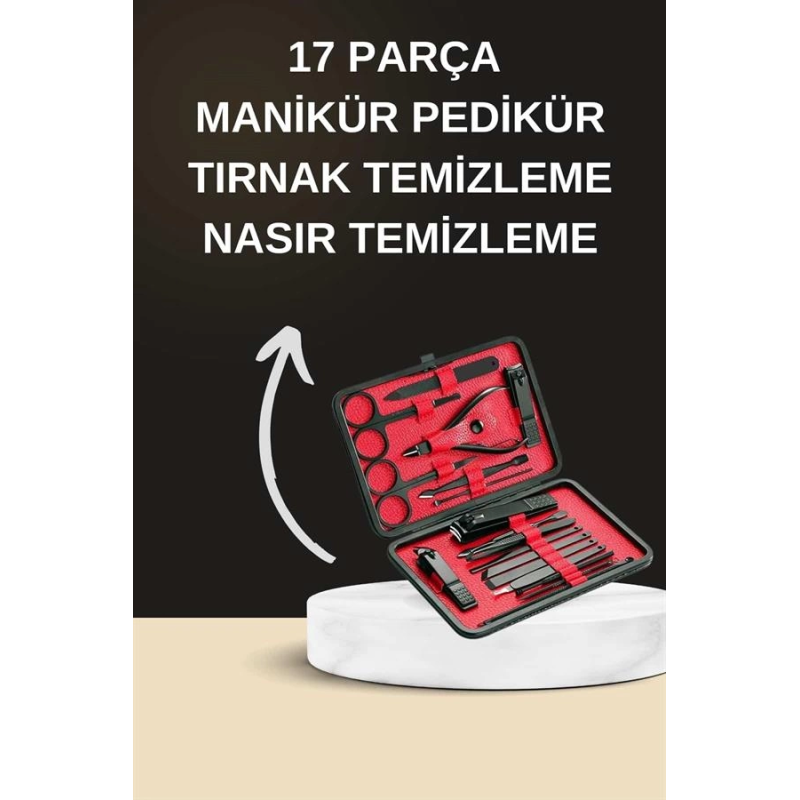 Elektrikli Manikür Pedikür Seti İkili Set 17 Parça Tırnak Bakımı Nasır Temizleme Tırnak Şekillendirme Elektrikli Manikür Pedikür Seti İkili Set 17 Parça Tırnak Bakımı Nasır Temizleme Tırnak Şekillendirme