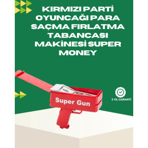 Elektrikli Money Gun Oyuncak Parti Tabancası