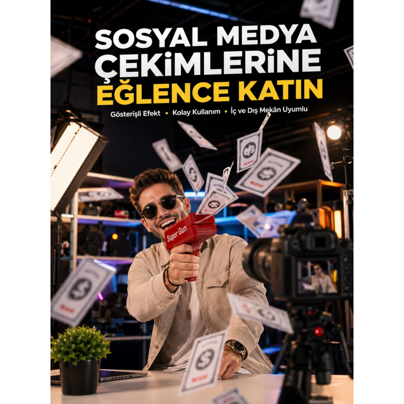 Elektrikli Parti Oyuncağı – Para Atan Tabanca Yeni Nesil Elektrikli Parti Oyuncağı – Para Atan Tabanca Yeni Nesil