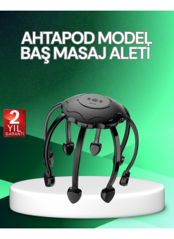 Elektrikli Saç Derisi Masaj Aleti Çok Noktalı Titreşimli Rahatlatıcı Bakım