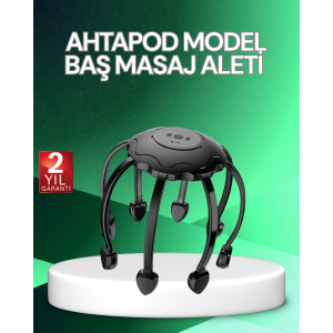 Elektrikli Saç Derisi Masaj Aleti Çok Noktalı Titreşimli Rahatlatıcı Bakım