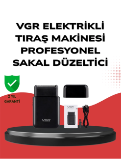 Elektrikli Tıraş Aleti – Hassas Kesim, Kolay Temizlik, Cilt Dostu