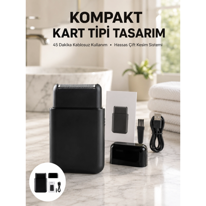 Elektrikli Tıraş Aleti – Hassas Kesim, Kolay Temizlik, Cilt Dostu Yeni Nesil Elektrikli Tıraş Aleti – Hassas Kesim, Kolay Temizlik, Cilt Dostu Yeni Nesil