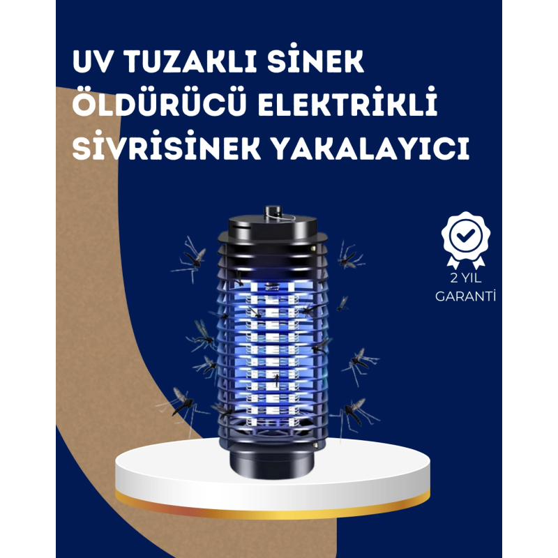 Elektrikli Uv Işıklı Sivrisinek Ve Böcek Öldürücü – Sessiz Ve Güvenli Tuzak Elektrikli Uv Işıklı Sivrisinek Ve Böcek Öldürücü – Sessiz Ve Güvenli Tuzak