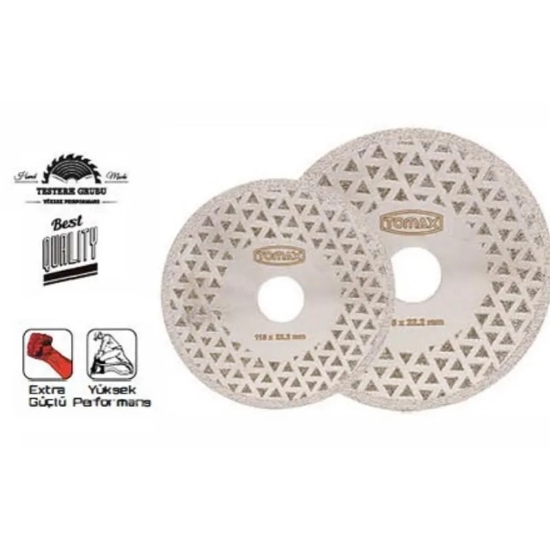 Elektrolize Elmas Kesici Flanşlı Disk - 230 Mm Elektrolize Elmas Kesici Flanşlı Disk - 230 Mm