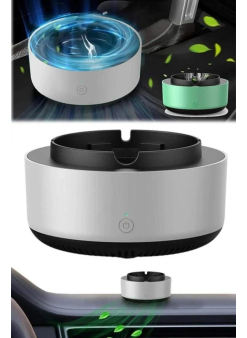 Elektronik Akıllı Küllük Hava Temizleyici Kokusuz Kül Tablası Anti-duman