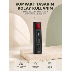 Elektronik Kontrol Cihazı Işıklı Göstergeli Hassasiyet Ayarlı Taşınabilir Model