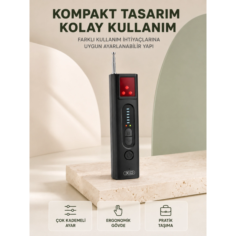 Elektronik Kontrol Cihazı Işıklı Göstergeli Hassasiyet Ayarlı Taşınabilir Model Elektronik Kontrol Cihazı Işıklı Göstergeli Hassasiyet Ayarlı Taşınabilir Model