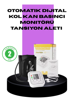 Elektronik Tansiyon Ölçer Lcd Dijital Ekranlı