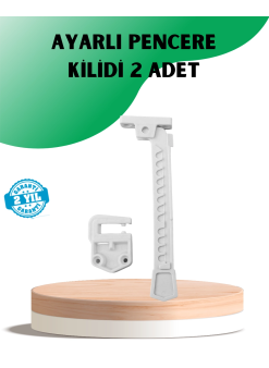 Emniyet Amaçlı Pencere Açılma Sınırlayıcı At 2 Adet