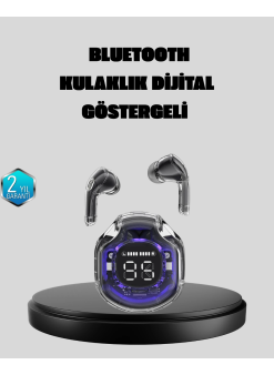 Enc Mikrofonlu Kablosuz Kulaklık Dokunmatik Kontrol Ve Led Ekran Şarj Kutulu