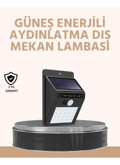Enerji Tasarruflu Ve Otomatik Sensörlü Led Güneş Işığı – Dış Mekan Uyumlu