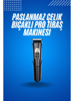 Ense Kesme Makinesi Şarjlı Saç Sakal Tıraş Makinesi Taşınabilir