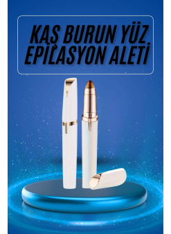Epilasyon Aleti Tüy Kıl Alma Kaş Bıyık Unisex Yüz Bakım Tıraş Aleti