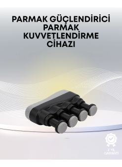 Ergonomik Parmak Egzersiz Aleti El Ve Bilek Güçlendirici