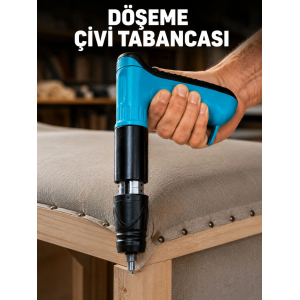 Ergonomik Saplı Çivi Tabancası Mobilya Ve Ahşap Montaj El Aleti