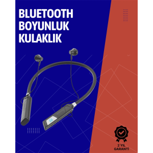 Ergonomik Tasarımlı Bluetooth Kulaklık – Gürültü Azaltmalı, Manyetik