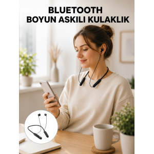 Ergonomik Tasarımlı Bluetooth Kulaklık – Gürültü Azaltmalı, Manyetik Yeni Nesil
