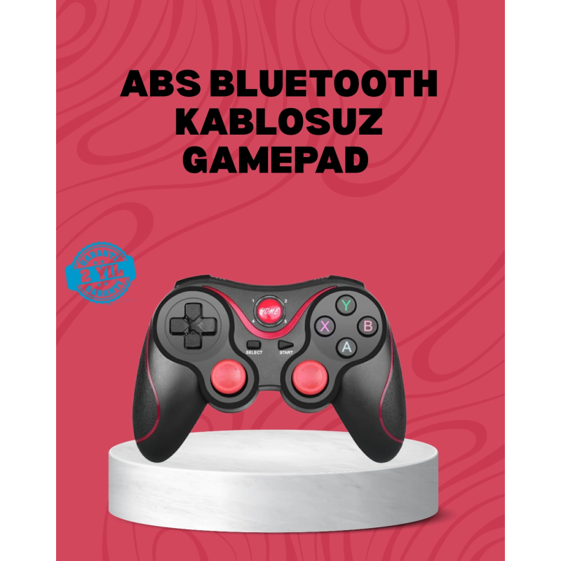 Ergonomik Tasarımlı Çok Yönlü Wireless Gamepad Ergonomik Tasarımlı Çok Yönlü Wireless Gamepad
