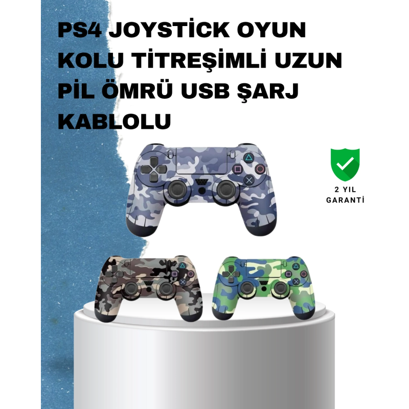 Ergonomik Tasarımlı Oyun Kolu – Hassas Tetikler Ve Analog Stickler Ergonomik Tasarımlı Oyun Kolu – Hassas Tetikler Ve Analog Stickler
