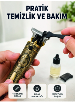 Erkek Bakım Tıraş Makinesi 1500 Mah Lityum Batarya 1 Mm 2 Mm 3 Mm Taraklı