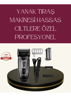 Erkekler İçin Folyo Başlıklı Tıraş Makinesi