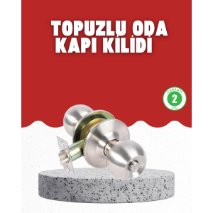 Es Güvenli Topuzlu Kapı Kilidi