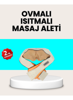 Ev Tipi Ovmalı Isıtmalı Boyun Omuz Bel Masaj Aleti Kolay Kullanım