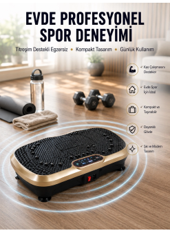 Ev Tipi Titreşimli Spor Aleti Yeni Nesil
