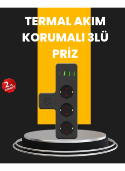 Ev Ve Ofis İçin Akıllı Çoklu Priz 7 Girişli