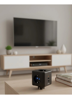 Ev Ve Ofis Kullanımı İçin Akım Korumalı Usb Girişli Priz