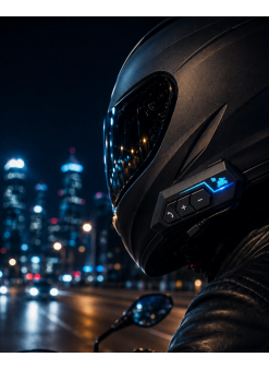 Evrensel Motosiklet Kask Bluetooth Kulaklık Uzun Pil Süreli Tasarım