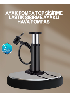Extra Güçlü Ayak Pompası Otomobil Motosiklet Bisiklet Uyumlu