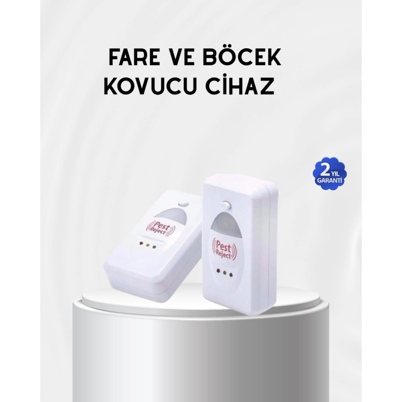 Fare, Sivrisinek Ve Böcek Kovucu Ultrasonik Cihaz – Güvenli Ve Kimyasalsız Çözüm Fare, Sivrisinek Ve Böcek Kovucu Ultrasonik Cihaz – Güvenli Ve Kimyasalsız Çözüm