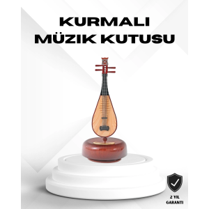 Figürlü Müzik Kutusu Zarif Melodili Dekoratif Model
