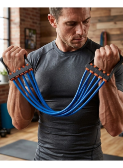 Fitness Direnç Lastiği Evde Spor İçin Çok Amaçlı Egzersiz Bandı