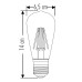 4W LED RUSTİK AMPUL