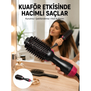 Fön Tarak 1200 W Saç Şekillendirici Saç Düzleştirici Saç Kurutma Yeni Nesil