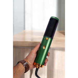 Fön Tarak Saç Düzleştirici Üflemeli Fön Makinesi Sıkı Dişli Taşınabilir