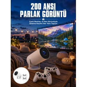 Full Hd 8 Gb Ayaklı Çift Kollu 4k Video Oyun Konsolu Taşınabilir Yeni Nesil