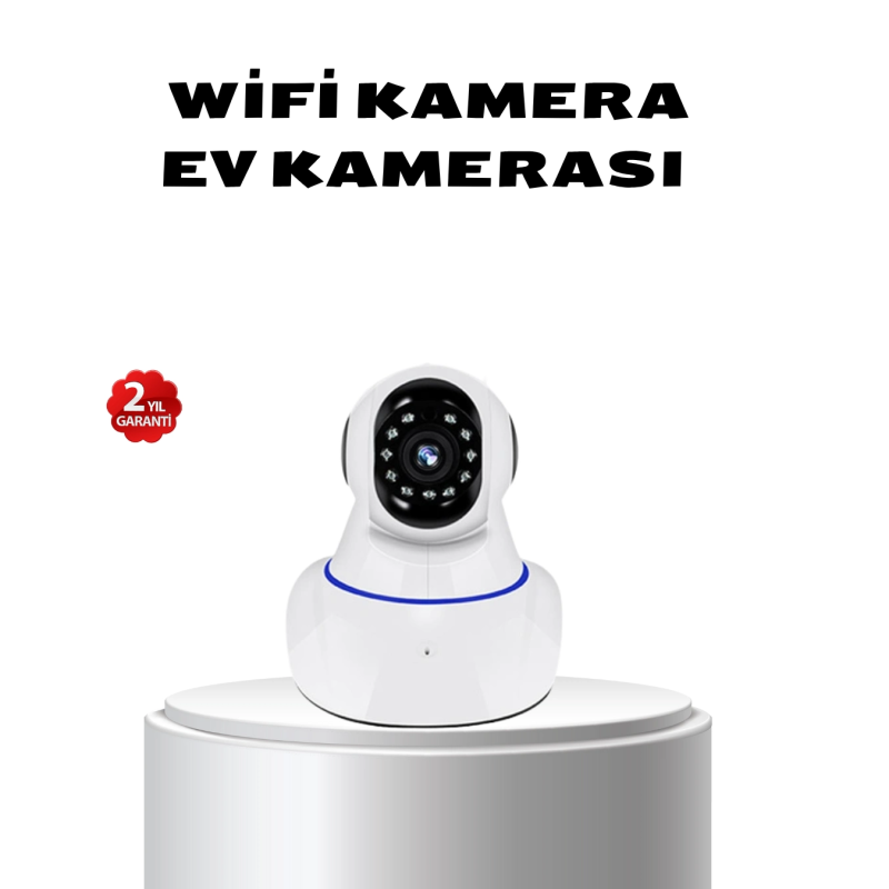 Full Hd Akıllı Ip Kamera – Gece Görüşlü, Hareket Sensörlü, Çift Yönlü Ses Ve Online Kayıt Özellikli Full Hd Akıllı Ip Kamera – Gece Görüşlü, Hareket Sensörlü, Çift Yönlü Ses Ve Online Kayıt Özellikli